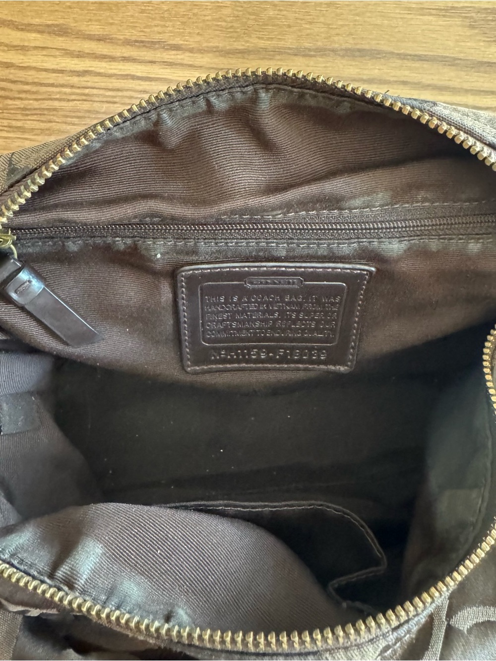 Coach vintage brown hobo bag - Picture 5 of 6